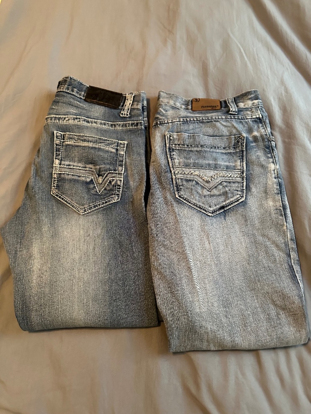 Bundle of two men’s western jeans
